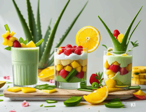 „Sommerliche Aloe Vera Drinks & hydrated Feeling für heiße Tage“