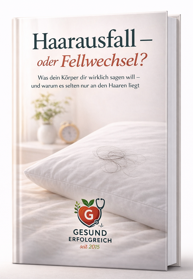 E-Book über Haarausfall und mögliche Ursachen wie Ernährung, Stress und Hormone – Haarausfall oder Fellwechsel